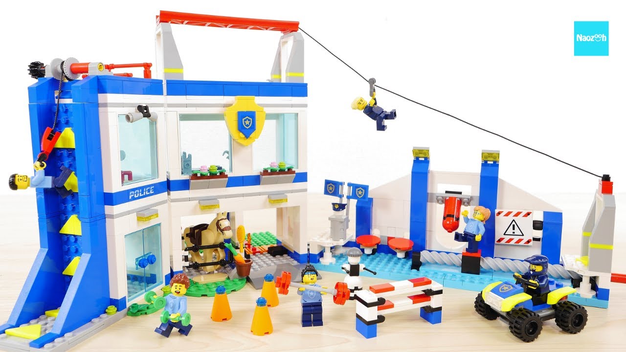 レゴ シティ ポリスアカデミー 60372 警察署 ／ LEGO City Police Training Academy Speed Build & Review