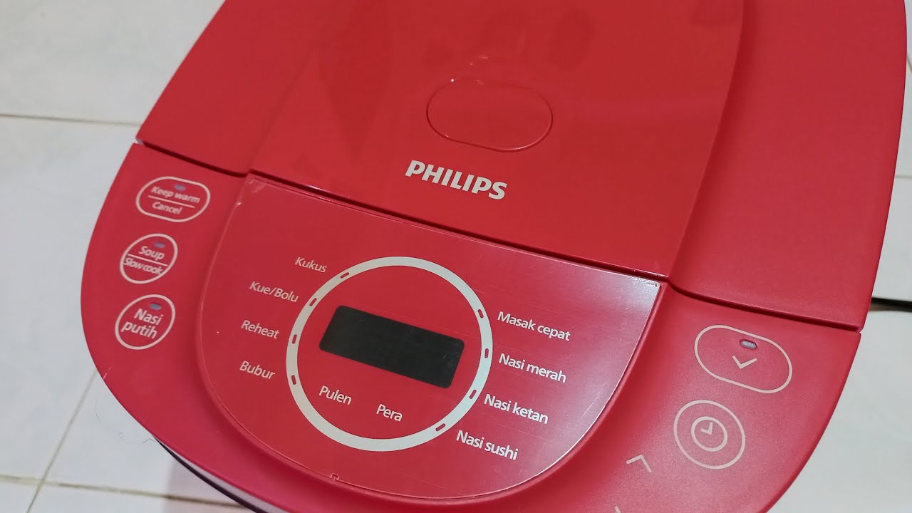 Review Philips Digital Rice Cooker HD4712/31