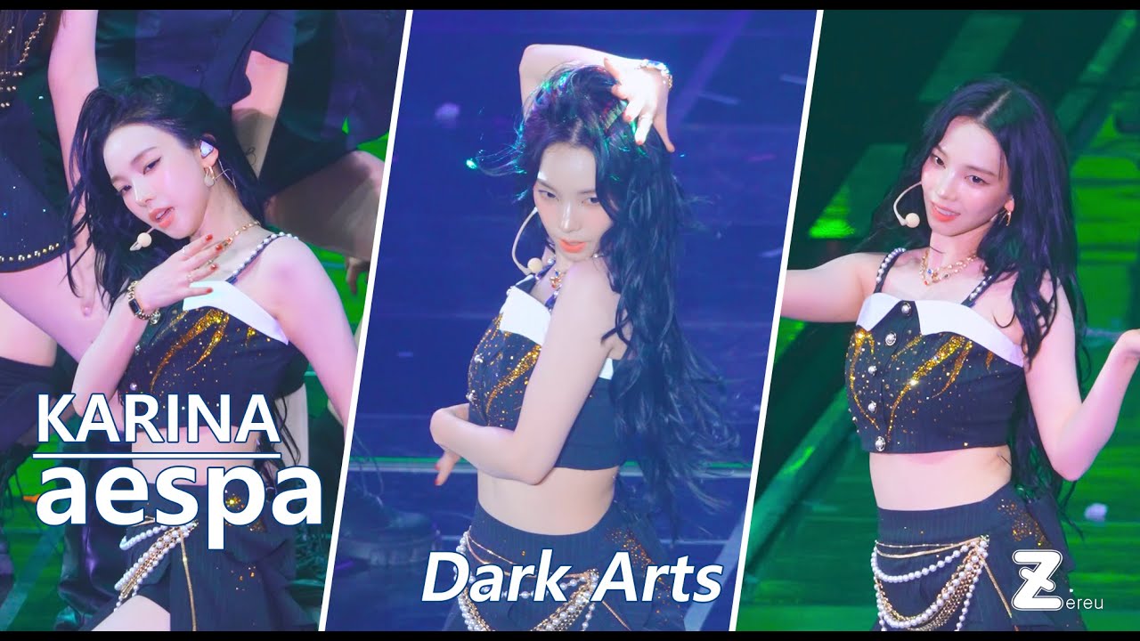 [4K] 250829 KARINA 카리나- Dark Arts | aespa LIVE TOUR SYNK : aeXIS LINE