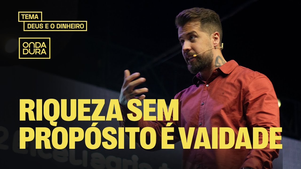 O QUE A BÍBLIA DIZ SOBRE O DINHEIRO? | Pastor Lipão | DEUS E O DINHEIRO