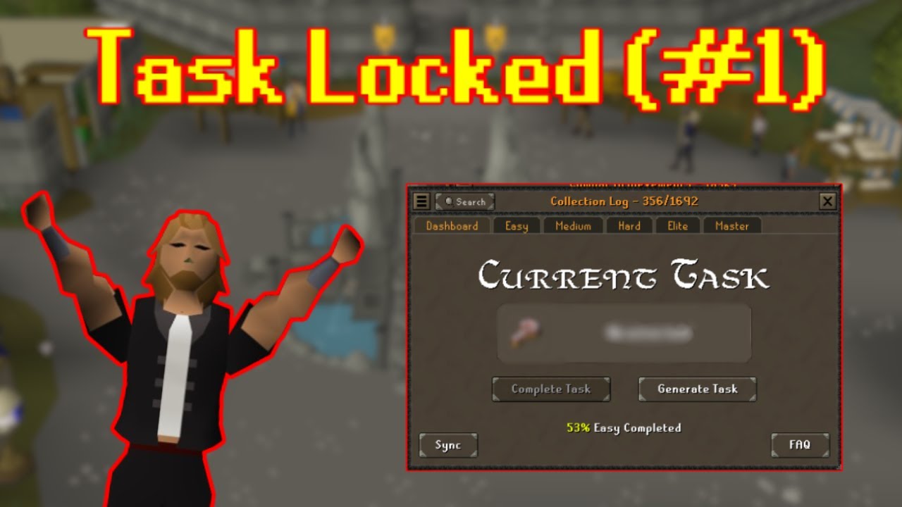 OSRS Task Locked Ironman | First Task (#1)