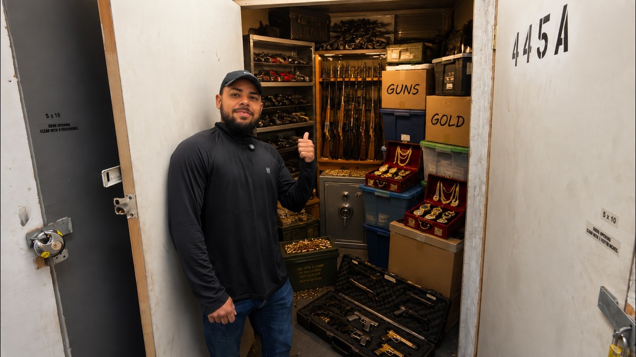 Pagamos $500 Nesse Storage Abandonado De Um Militar Americano