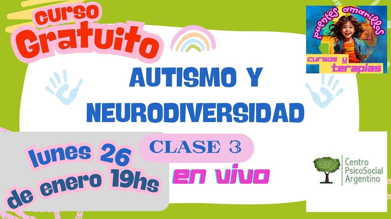 curso gratuito TEA y Neurodiversidad clase 3