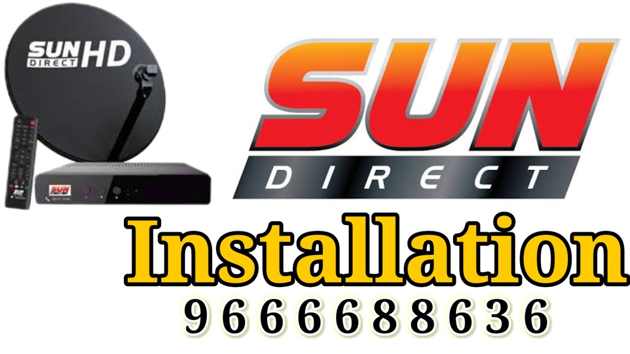 Sun direct Instalation||Full Video#DTH Service#villagelife#Entertainment#install