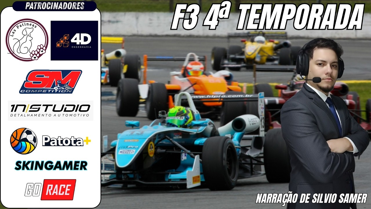 FORMULA 3 - 4ª TEMPORADA - ETAPA 2 EM SILVERSTONE | AUTOMOBILISTA 2 | LIGA LETS GO