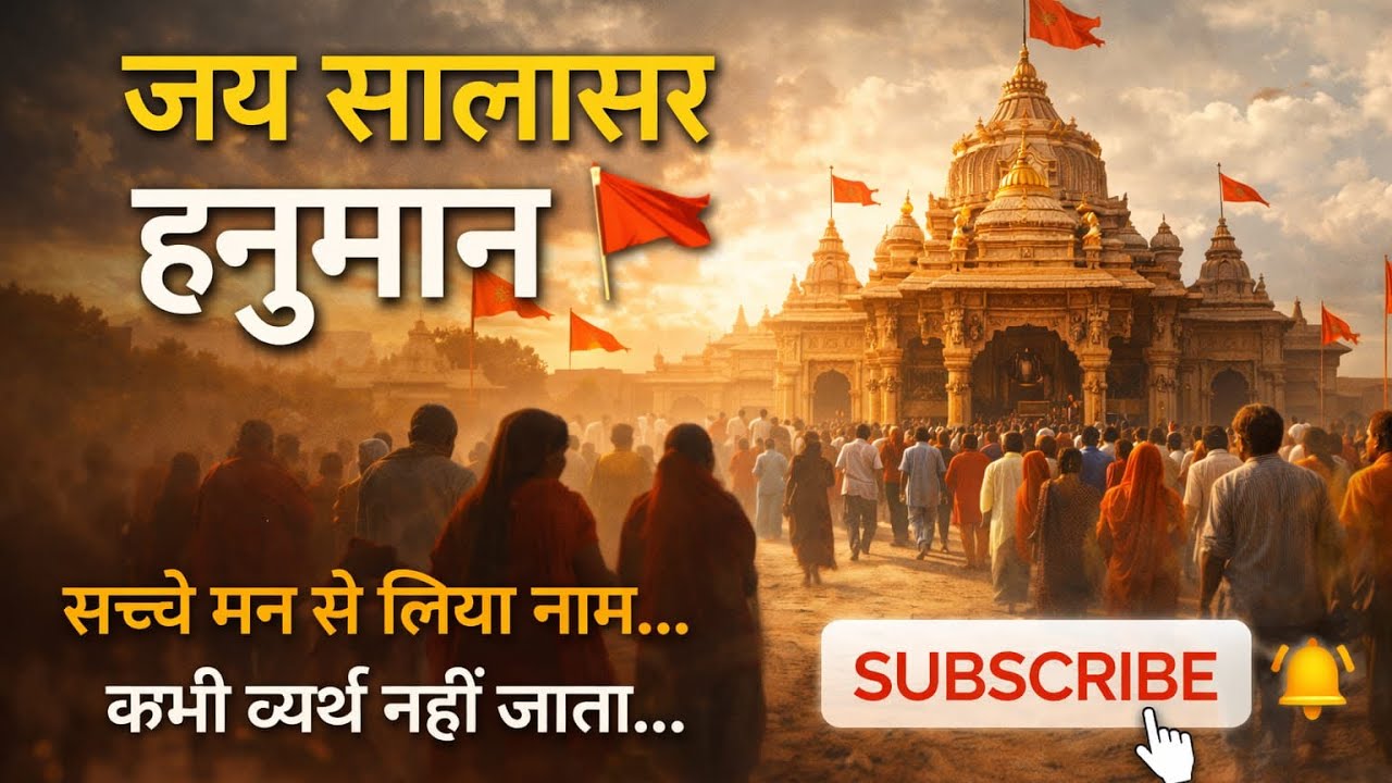 Salasar Hanuman – मन्नत पूरी करने वाला चमत्कारी धाम”