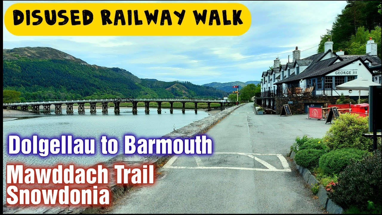 Snowdonia Wales Disused Railway Walk - Mawddach Trail