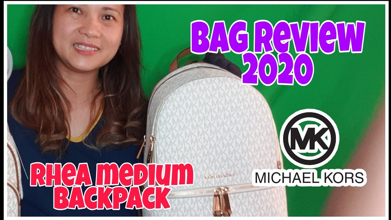 RHEA MEDIUM BACKPACK | RETAIL BAG | MICHAEL KORS BACKPACK |LUXURY SHOPPING VLOG 2020 | VANILLA COLOR