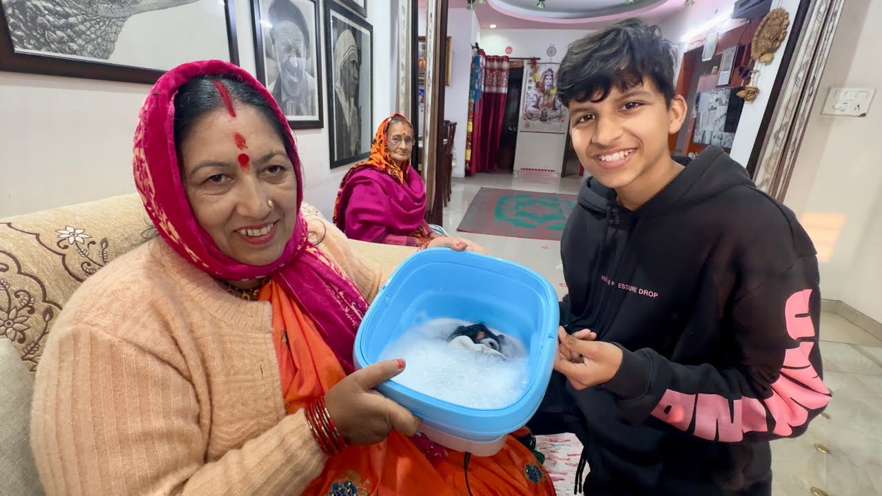 Etni Choti Washing Machine 😅 For Mummy