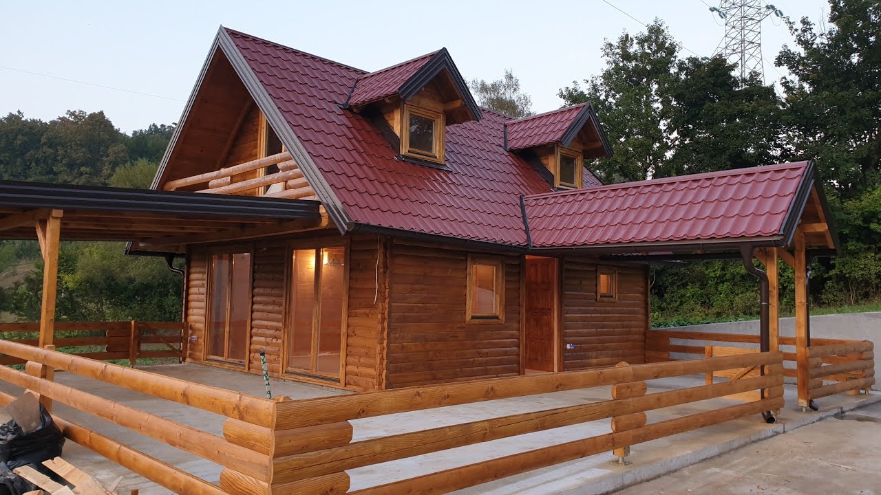 Brvnara Model Balkanika 110 m2 (sep. 2019)