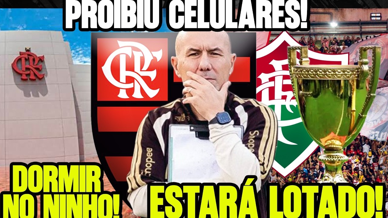JARDIM PROIBE USO DE CELULARES! ELENCO VAI DORMIR NO NINHO DO URUBU! TUDO PRONTO PRA FINAL! É FLAfLU