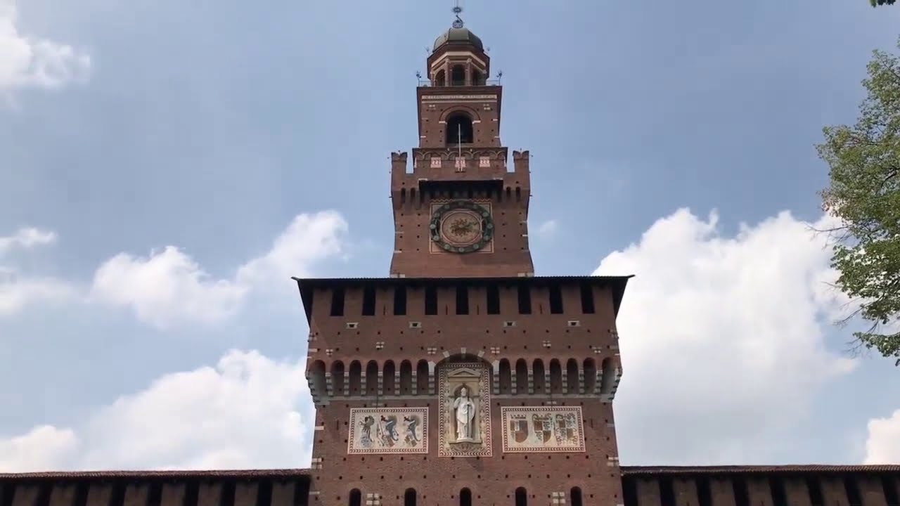 SFORZA CASTLE MILAN ITALY