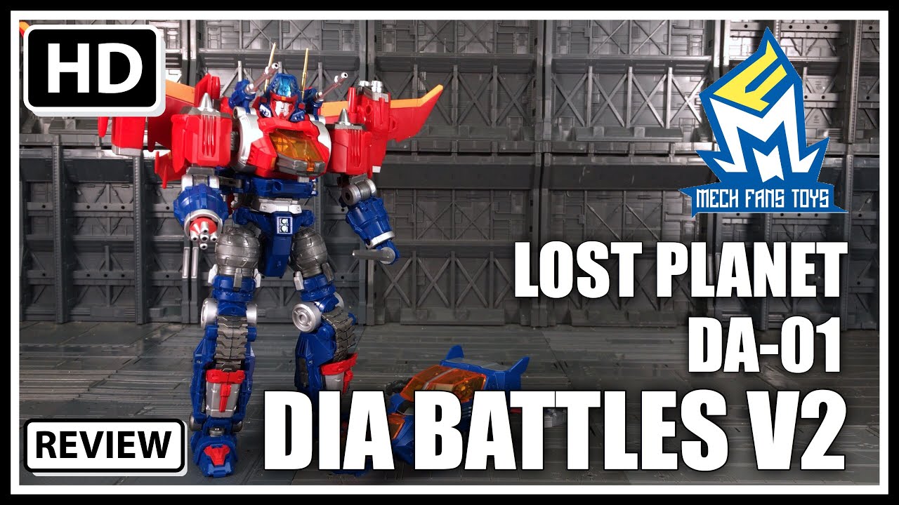 Mech Fans Toys Lost Planet DA-01 KO Diaclone Reboot Dia-Battles V2
