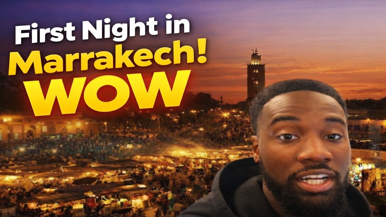My First Night in Marrakech 🇲🇦… I Wasn’t Ready 