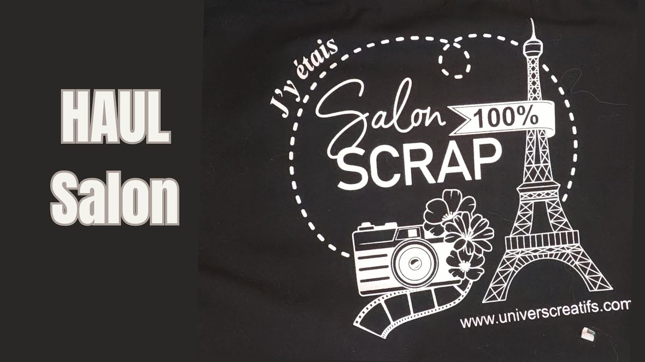 Haul salon 100% scrapbooking Paris #haul #salonscrap #salonscrabooking