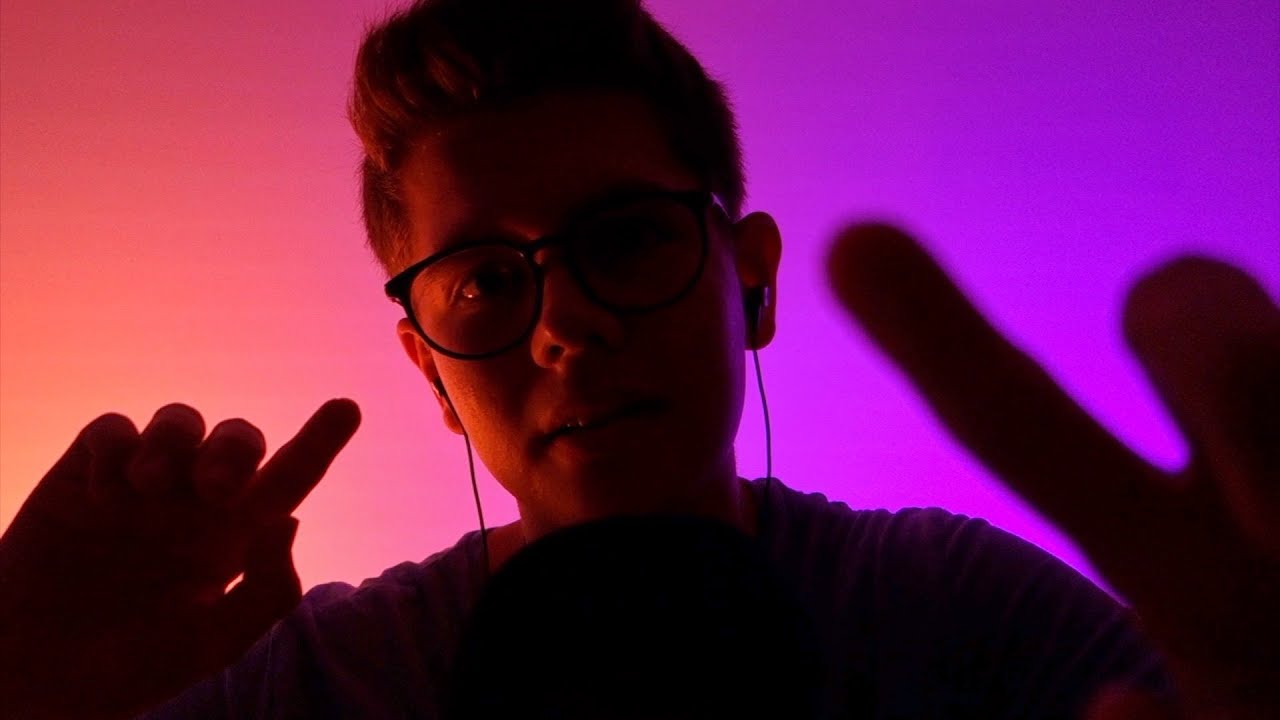 SPIT PAINTING DELICATO con TANTI MOUTH SOUNDS e HAND MOVEMENTS 💋 😴 ASMR ITA
