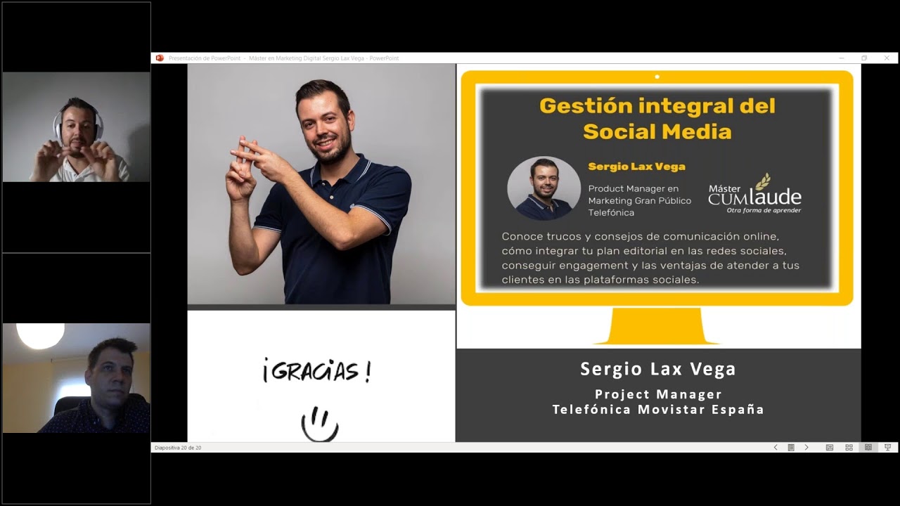 Máster Class: Gestión integral del Social Media
