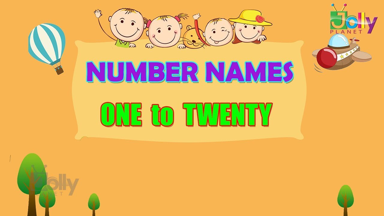 Learn Numbers with spellings in English | Number Words || Number Names for Kids | Numbers For Babies
