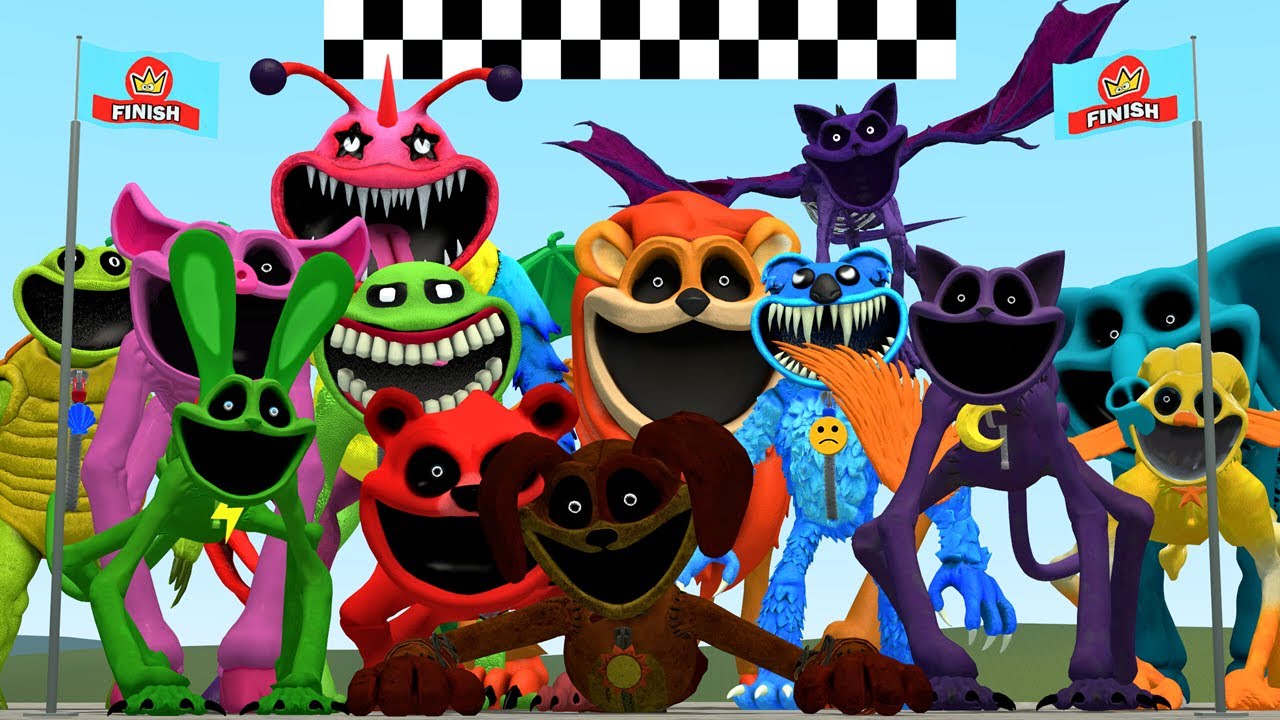 Who Is The Fastest In All Big Smiling Critters Poppy Playtime Chapter 3?