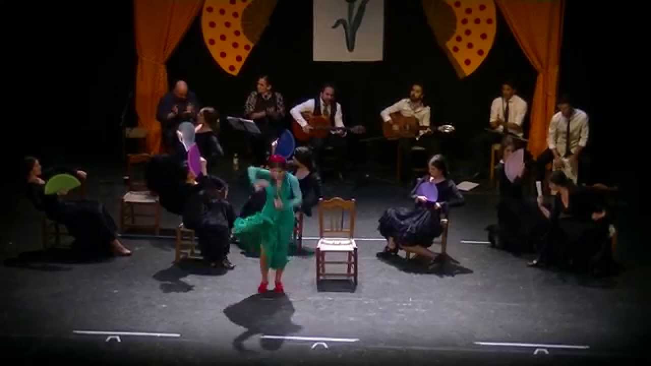 1   María Canea y Arte y Sentido  La Zarzamora  Escuela de Baile de la Peña de Cante Jondo de Moguer