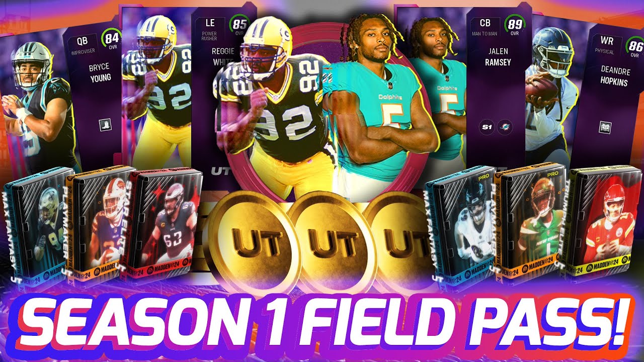 MUT 24 SEASON 1 FIELD PASS! | All Field Pass Level Rewards, Players, Items, & Objectives!