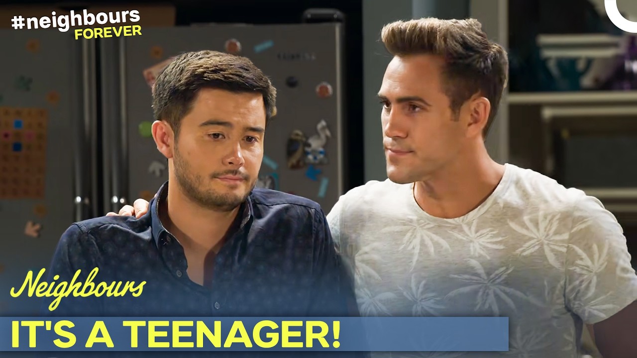 Paul  and Terese Congratulate David and Aaron on Fostering! | S36 E8382 | Neighbours (2020)