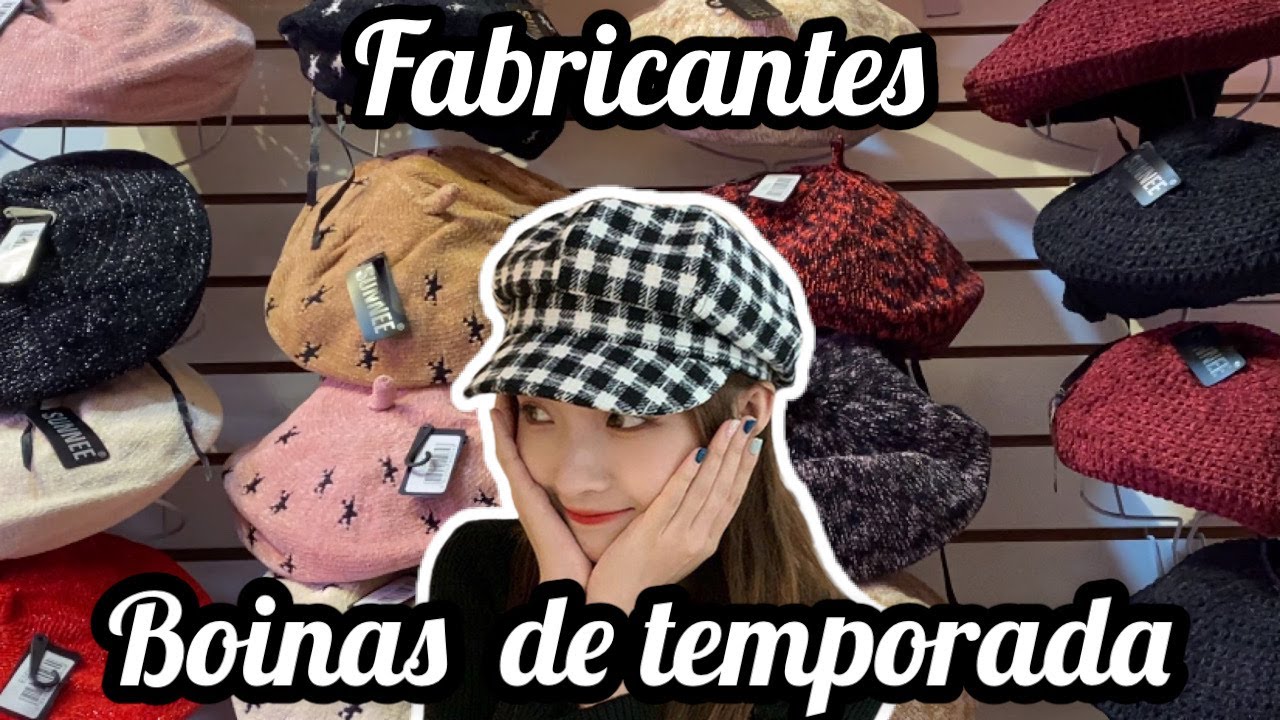 GRAN LIQUIDACIÓN FABRICANTES DE BOINAS, GORROS Y SOMBREROS DE TEMPORADA RECORRIDO ALYBA
