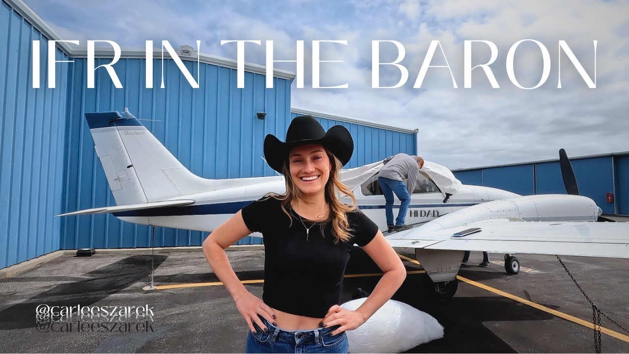 Flying IFR in a B55 Baron | KSBP - KCMA