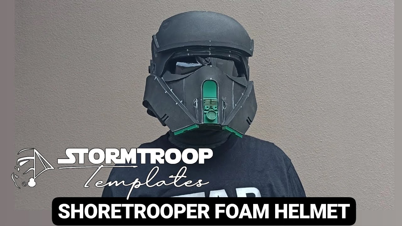 Shoretrooper Helmet Foam Build