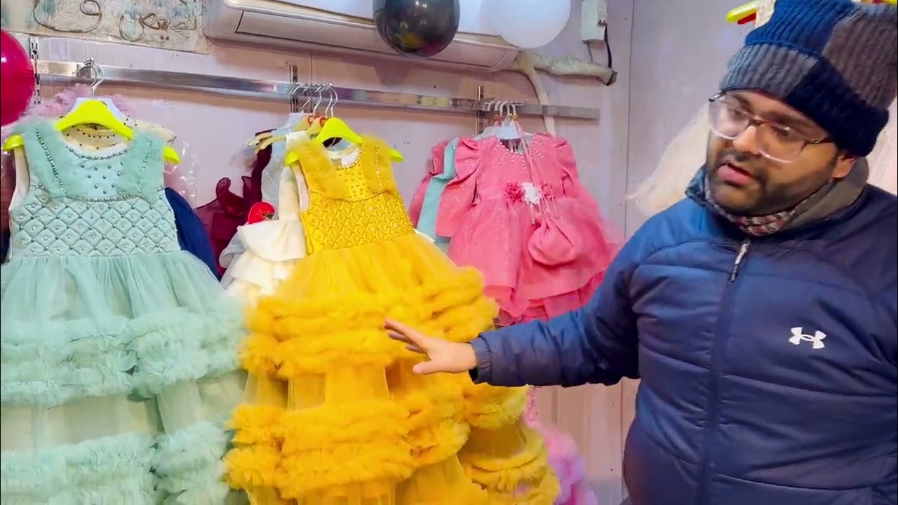 Baby girl fancy frock  |  Pakistani dress  |  party wear | Baby girl puffer jacket | Sialkot brand