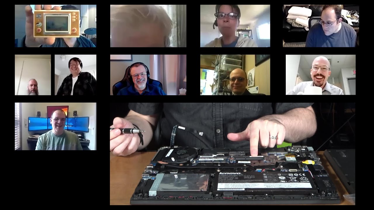 656 - Community Coffee Break and Step One of Laptop Computer Cooling System Replacement