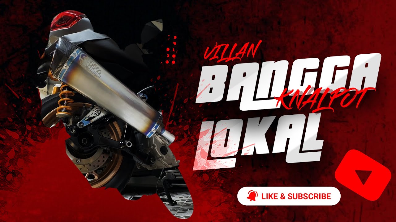 MODIFIKASI XMAX: GANTI KNALPOT LOKAL BEBAS TILANG ASAL PURBALINGGA, VILLAN!