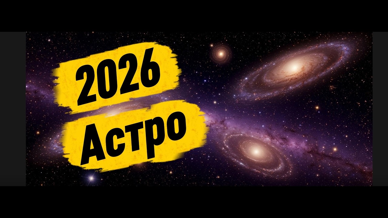 🔮 Астрологические события 2026 года.