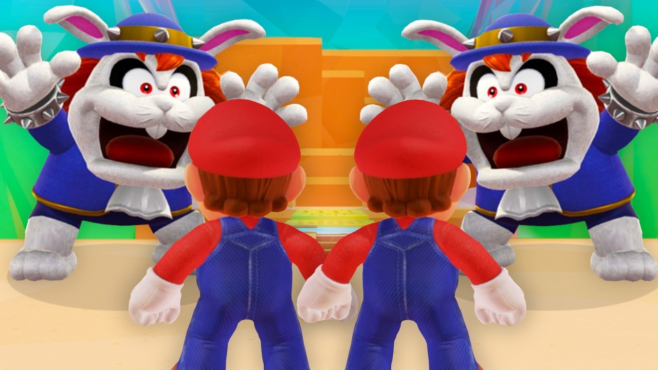 Mario Odyssey speedrunning but DOUBLED