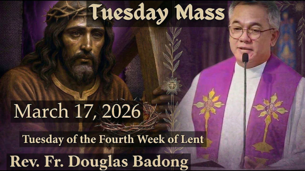 Quiapo Church Live Mass Today | March 17, 2026 | Rev. Fr. Douglas Badong