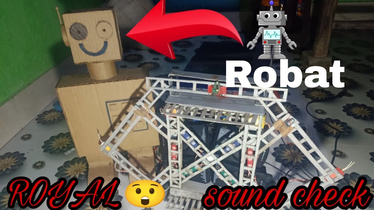 Mini Royal wave dj sound check light check 