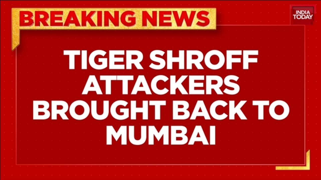 Tiger Shroff Firing Case: 3 Accused Brought To Mumbai From Kota | India Today