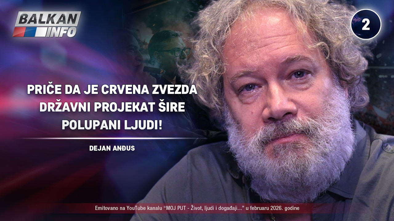 INTERVJU: Dejan Anđus &ndash; Priče da je Crvena Zvezda državni projekat &scaron;ire polupani ljudi! (27.02.2026)