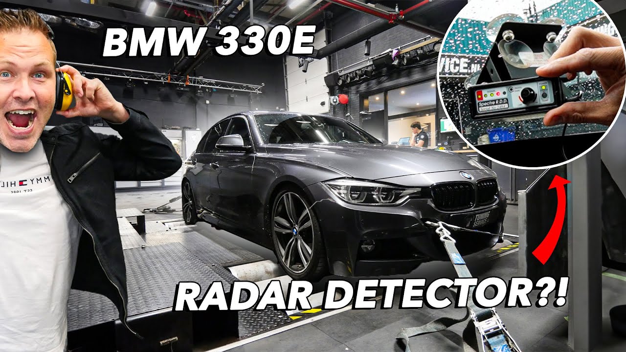 NIELS HOOGMA TUNED ZIJN BMW 330e!! DE RADAR DETECTOR?? werkt dit nog?? Wij gaan testen!