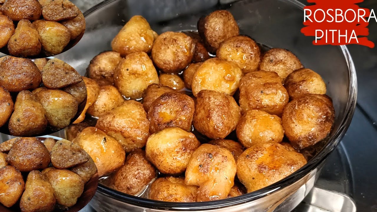 মাএ ১০০ গ্রাম বিউলির ডাল দিয়ে এতগুলো নরম তুলতুলে রসবড়া পিঠা রেসিপি।। ROSBORA PITHA RECIPE ।।