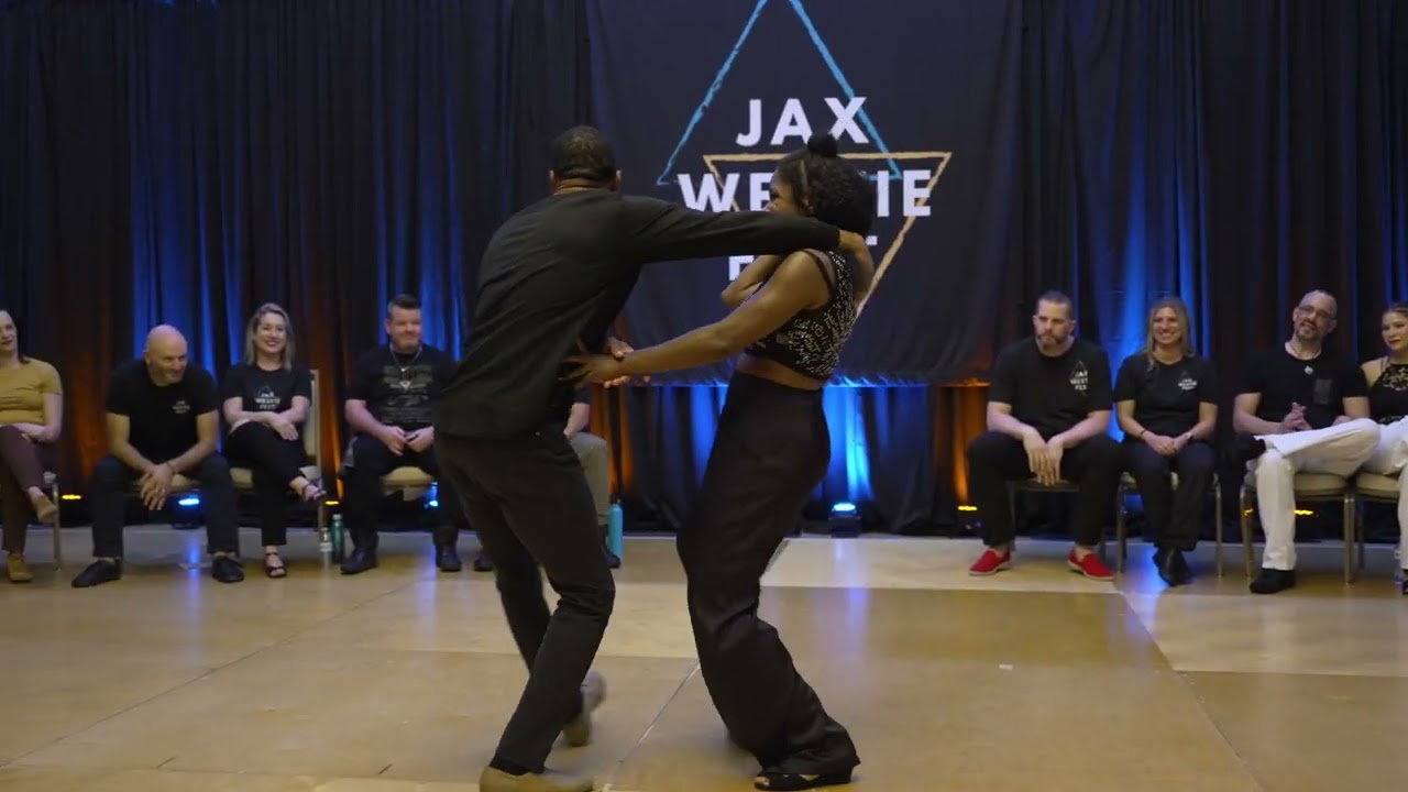 Pro strictly Deon Harrell & Erica Smith Jax Westie Fest 2023