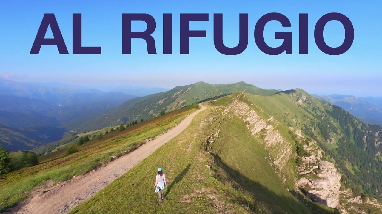 saliamo al RIFUGIO la Terza per il fresco e i rododendri, panorama mozzafiato