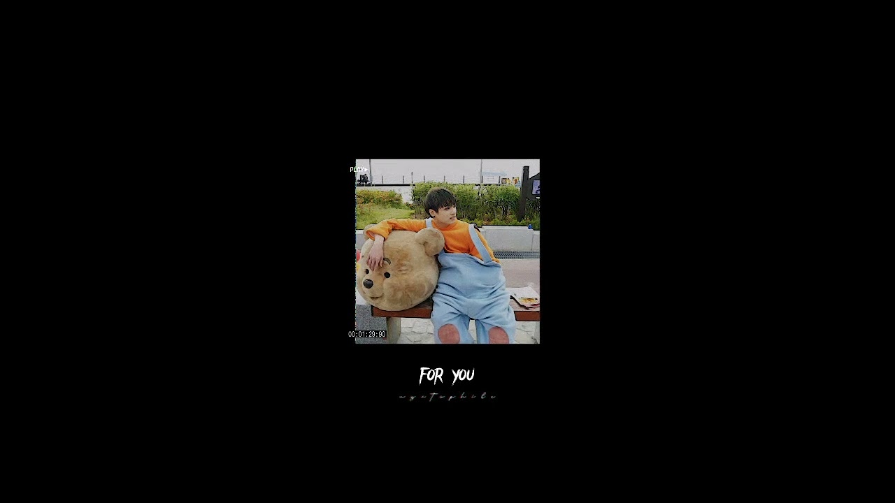 bts - for you (sped up)