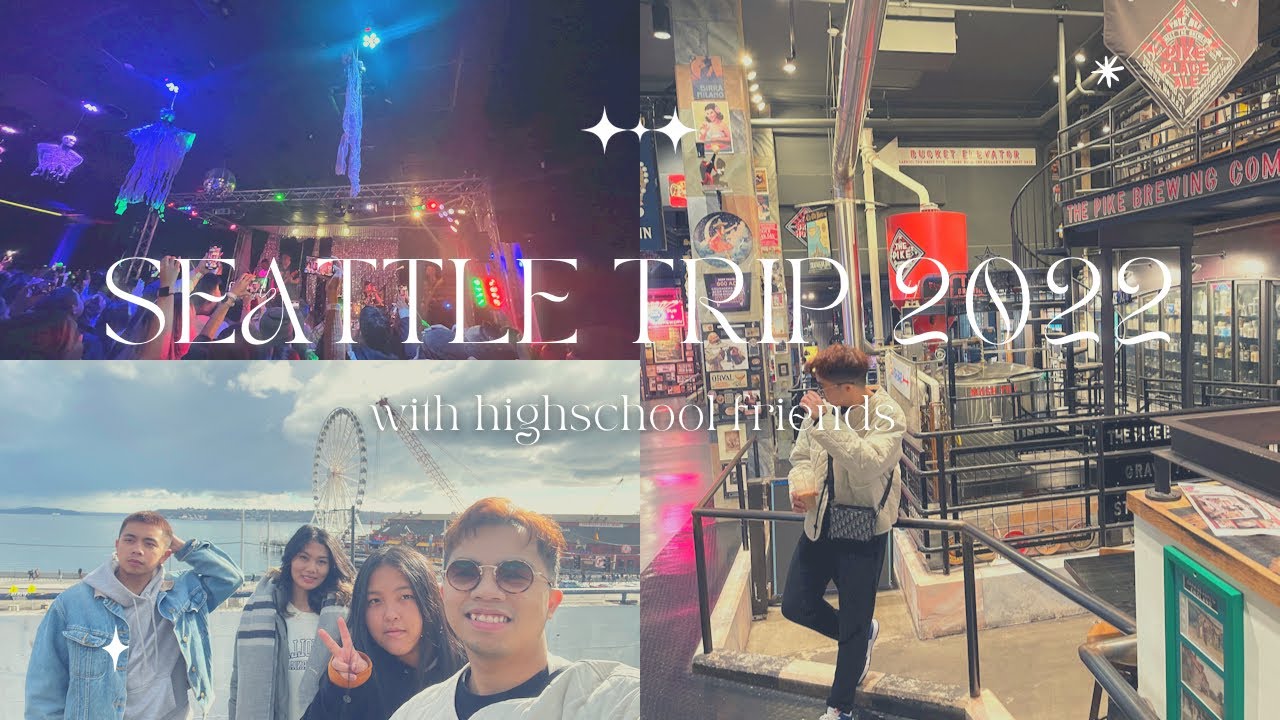 | seattle trip 2022: food trip, downtown Seattle & silent sanctuary concert | @sir.jmalang