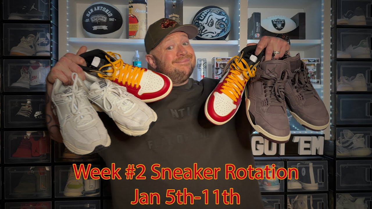 Еженедельная подборка кроссовок №2 на период с 5 по 11 января