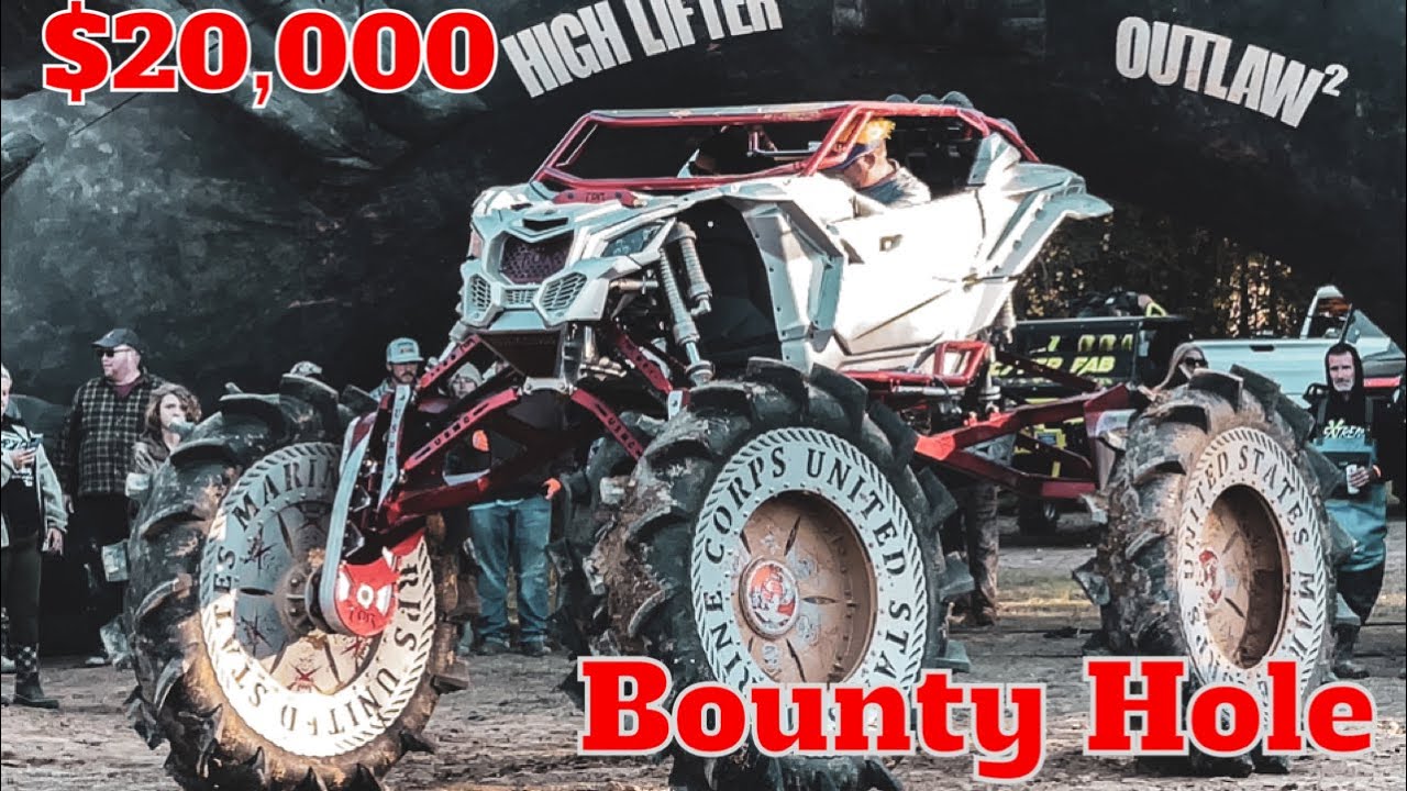 The biggest CanAm X3 in the world came to compete in the $20,000 bounty hole!