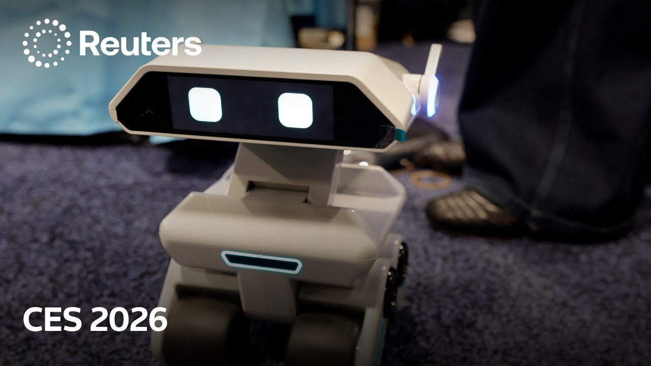 Humanoid robots deal cards, grab groceries at CES 2026 | REUTERS