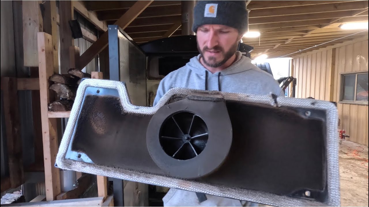 Очистка задней части вентилятора HeatMaster G10,000