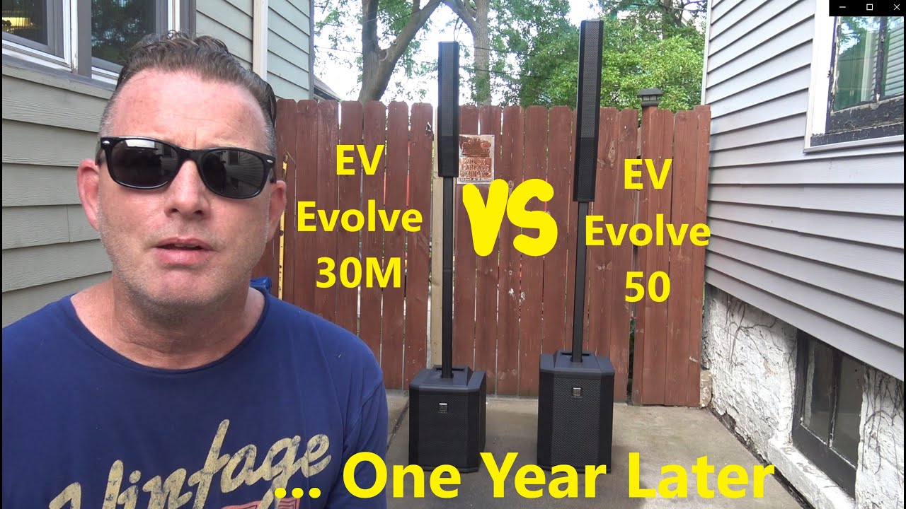 Electro-Voice Evolve 50 против 30M — год спустя