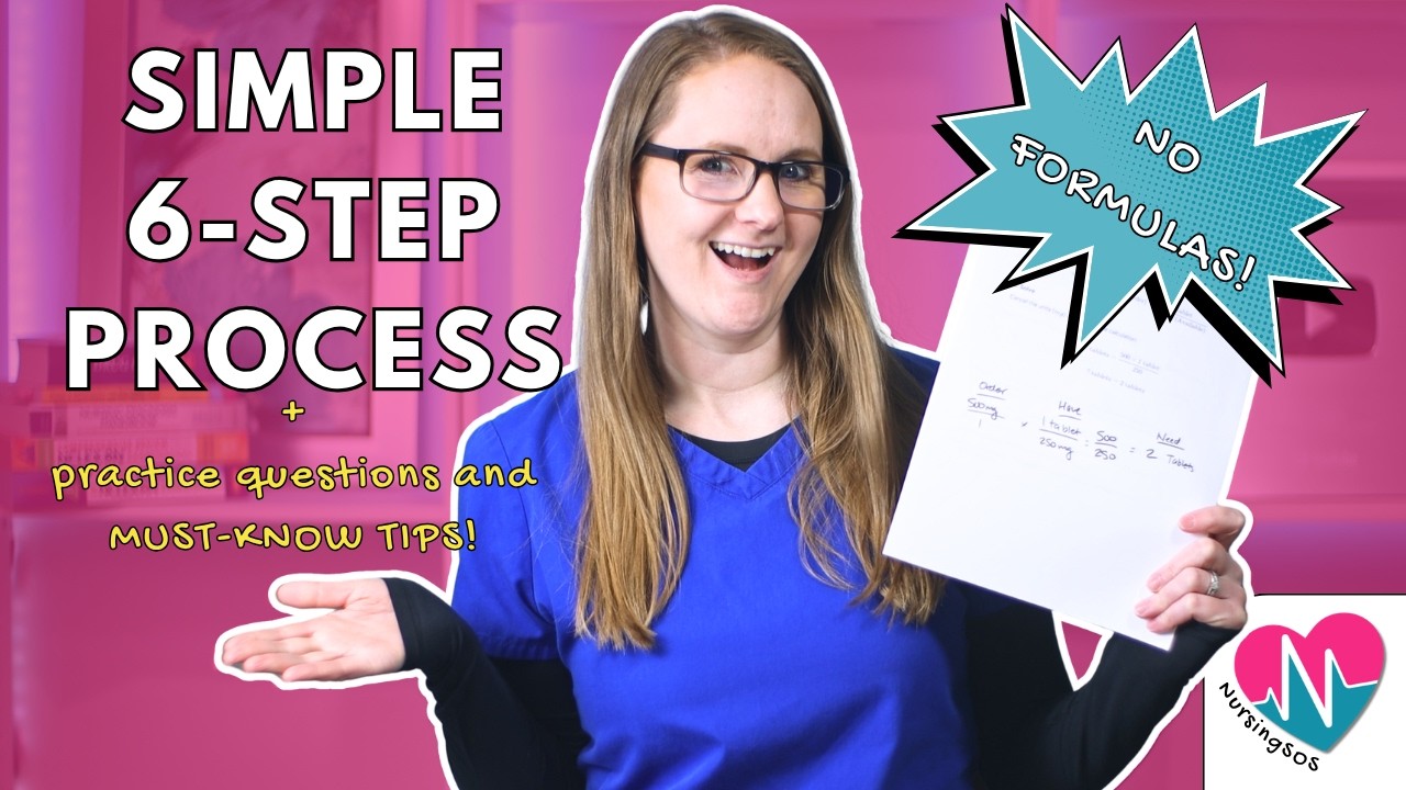 Pass Your Dose Calc Exam! | Complete Guide for Nursing Students (with PRACTICE PROBLEMS!)